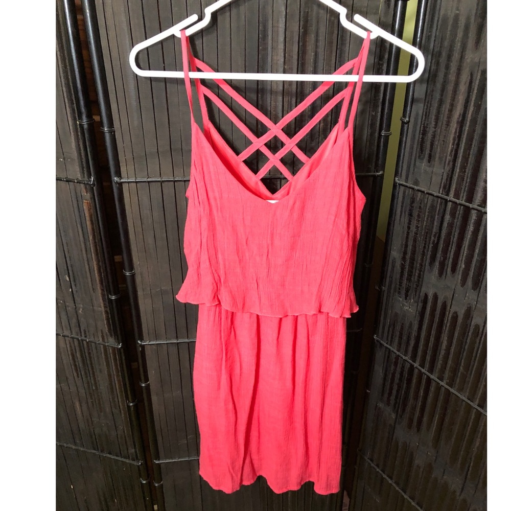 Dark Pink Dress JRs size M From Speechless